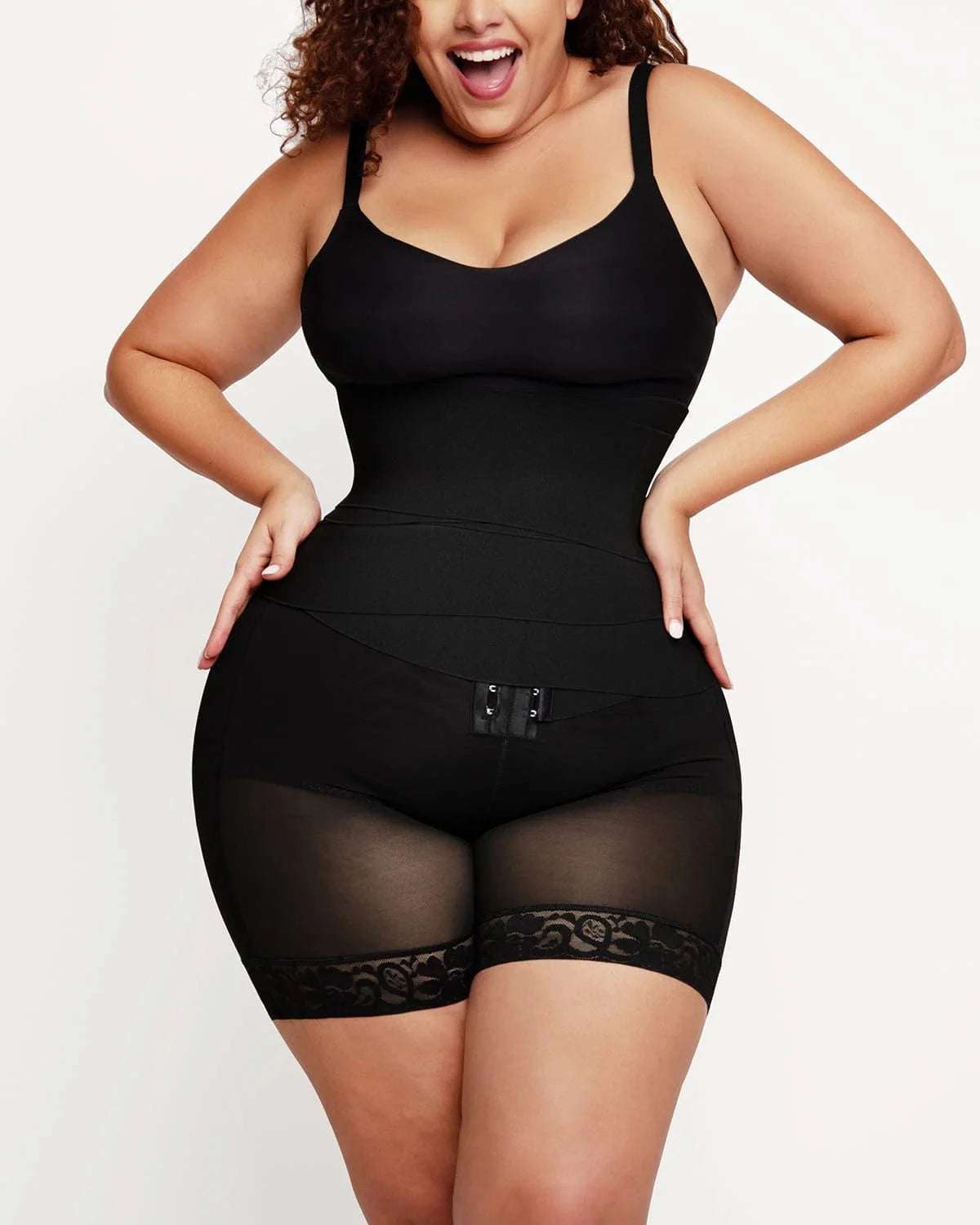 AirSlim® 2-in-1 High-Waisted Booty-Lift Shaper Shorts