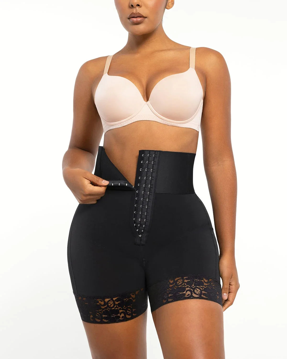 AirSlim® Boned-Sculpt High-Waisted Shorts