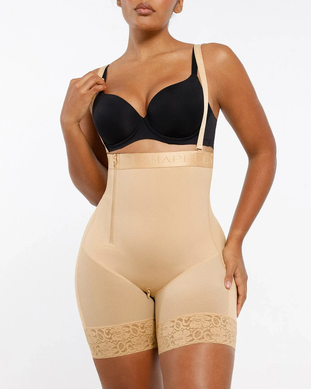 AirSlim® Postpartum Side-Zipper Support Shorts