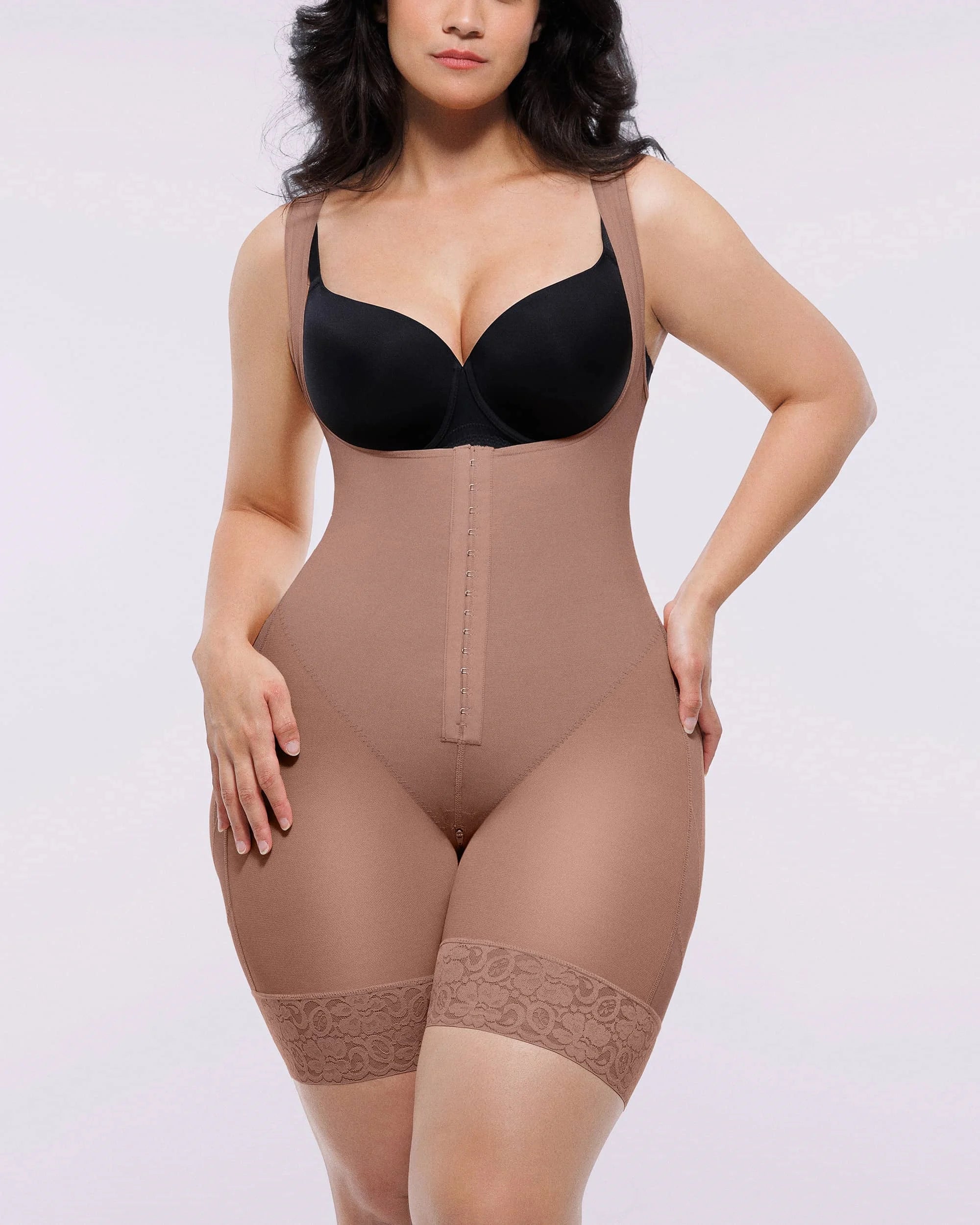 AirSlim® Extreme-Compression Open-Bust Bodysuit