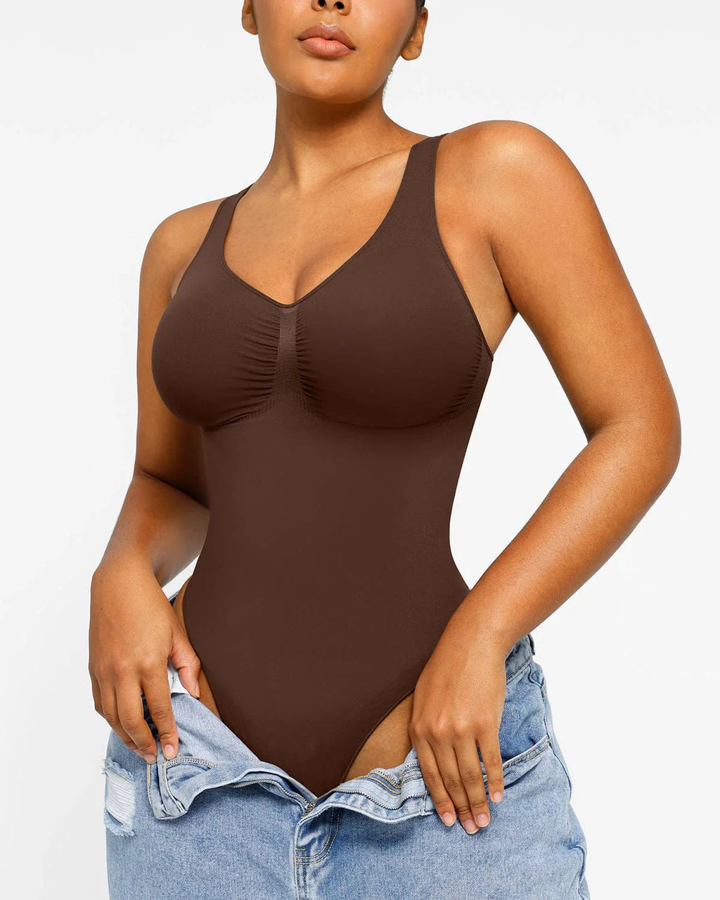 Skin Flow™ 2.0 High-Neck Thong Bodysuit
