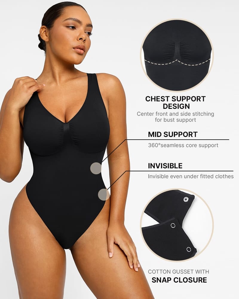 Skin Flow™ 2.0 High-Neck Thong Bodysuit