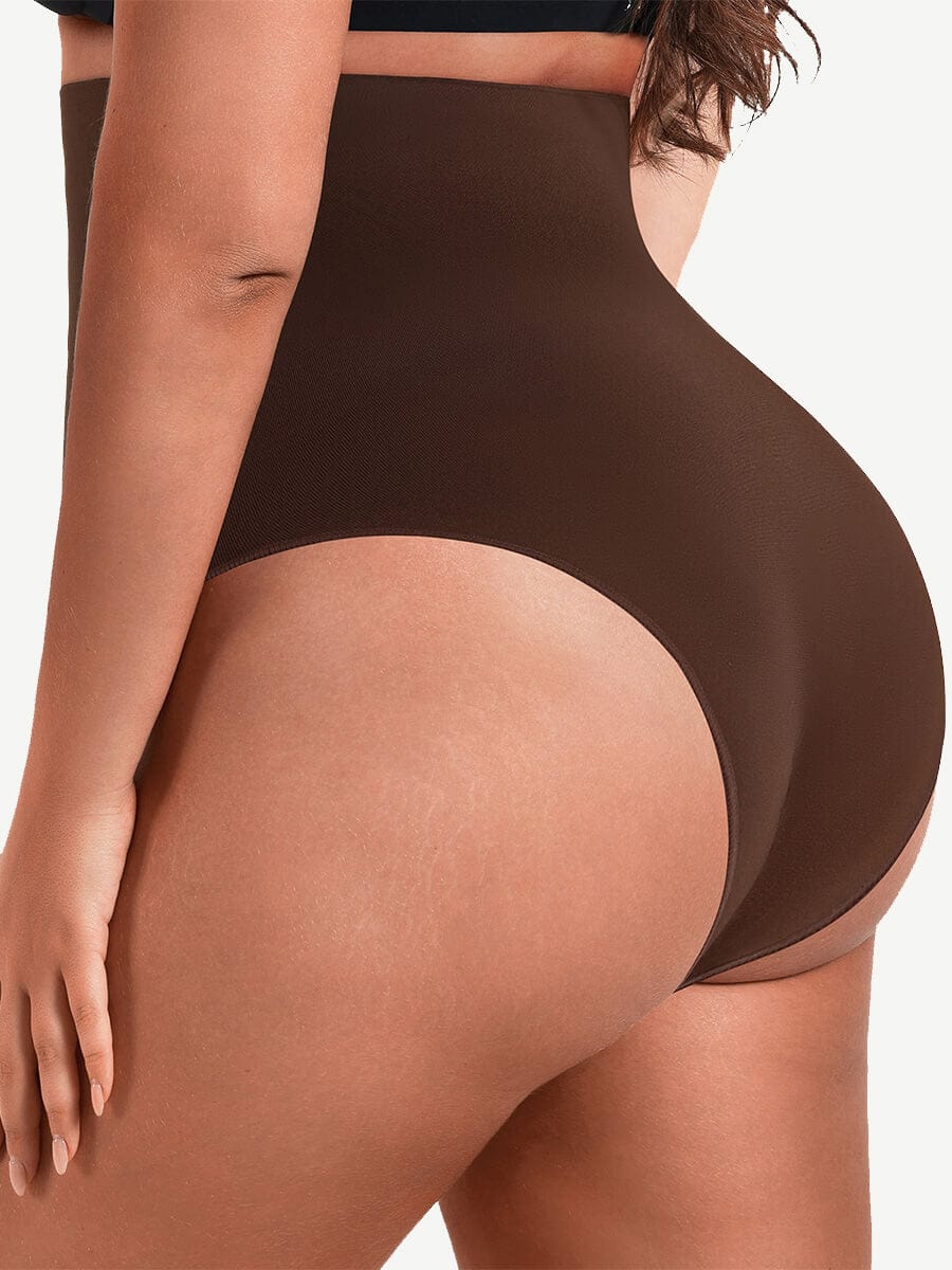 Women's Seamless Briefs – Eco-Friendly Low-Rise Smooth Shaping Shapewear