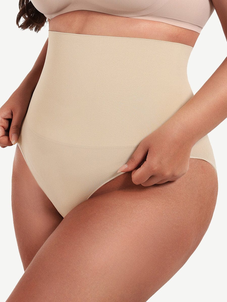 Women's Seamless Briefs – Eco-Friendly Low-Rise Smooth Shaping Shapewear