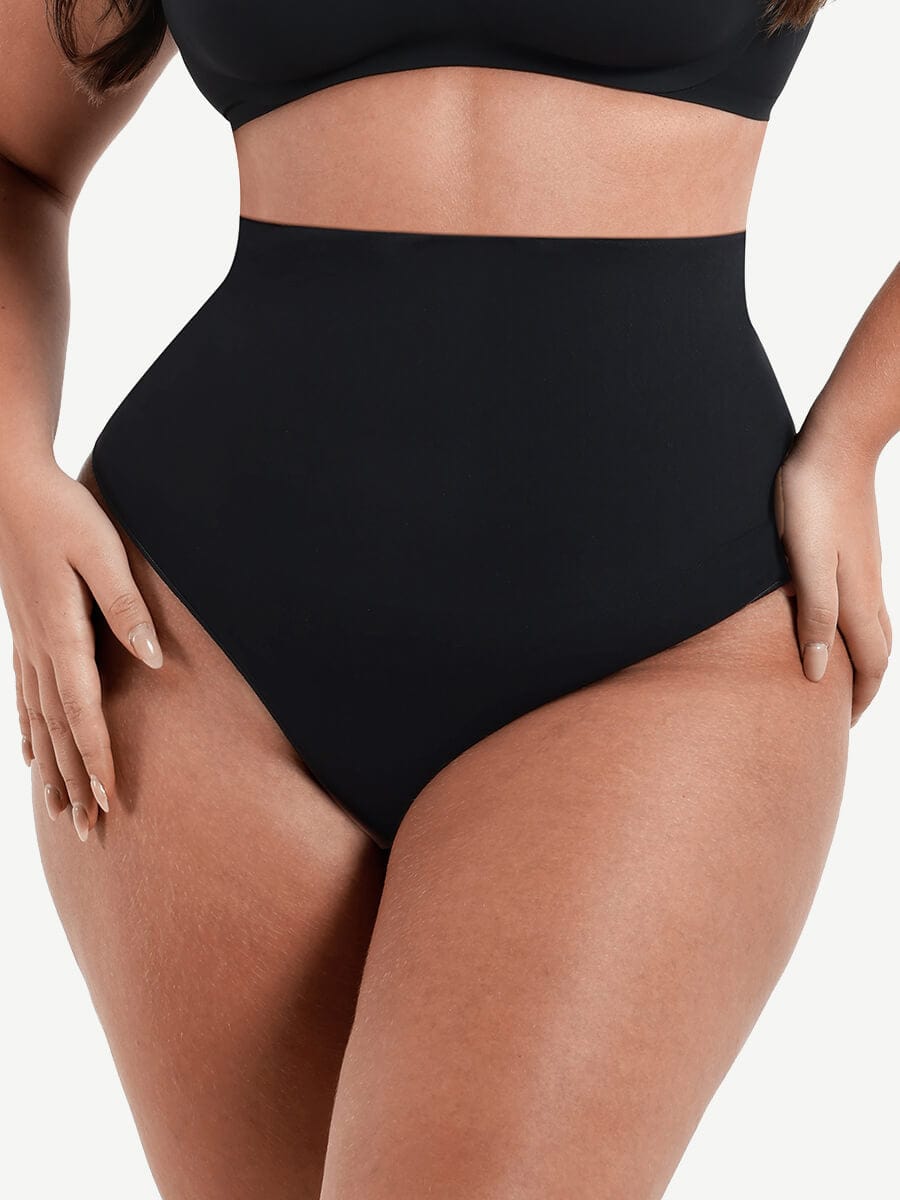 Women's Seamless Thong Panties – Eco-Friendly Smooth Shaping Shapewear