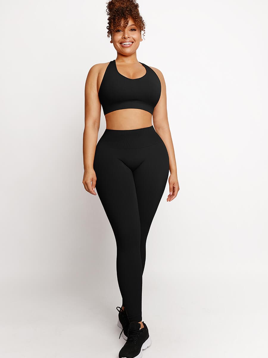 Women's Seamless Sportswear – Eco-Friendly Butt-Lifting & Tummy Control