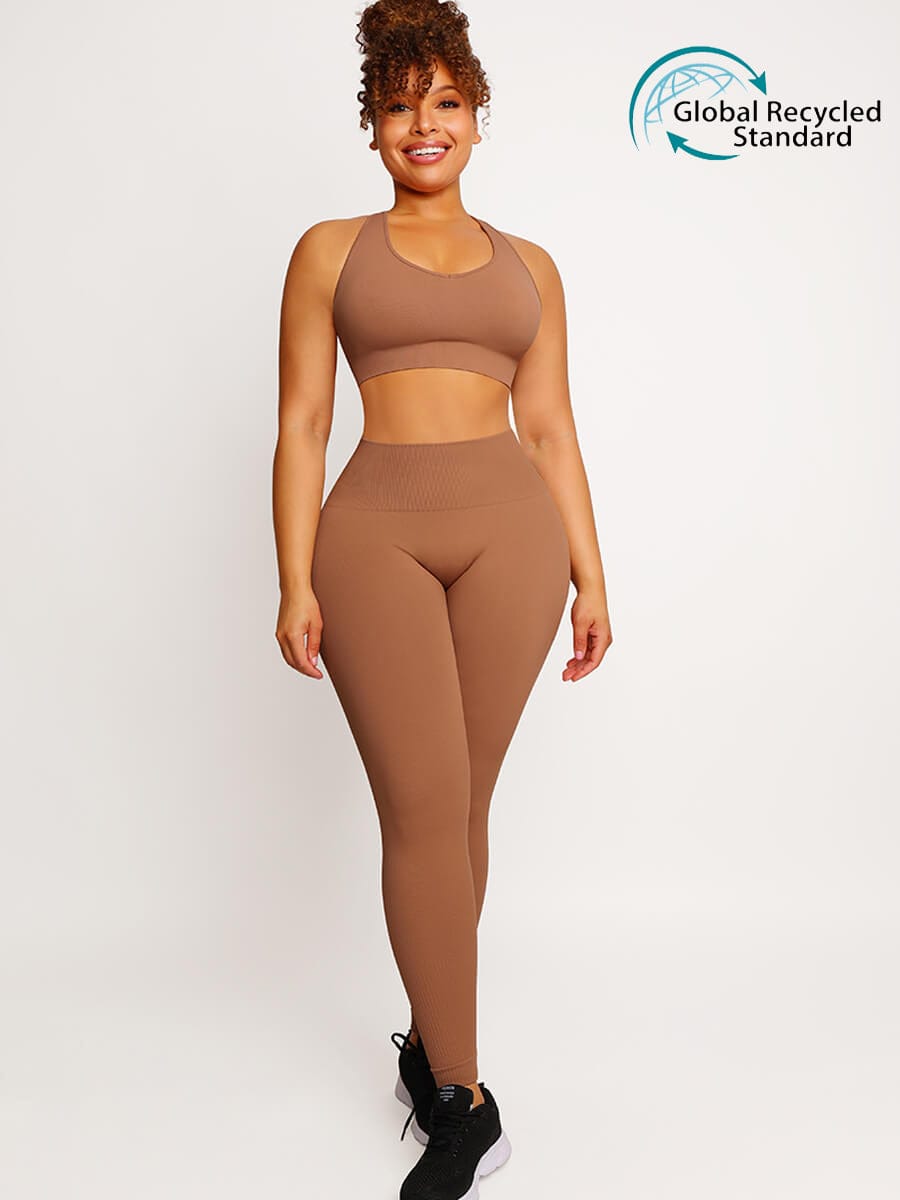 Women's Seamless Sportswear – Eco-Friendly Butt-Lifting & Tummy Control