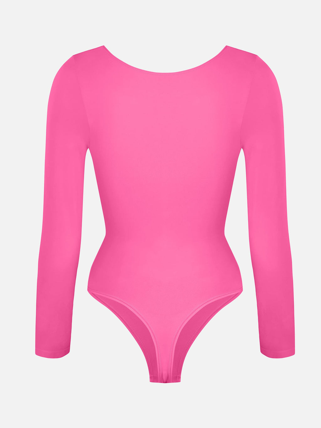 Women's Bodysuit – Seamless Long Sleeve Tummy Control Thong Shapewear