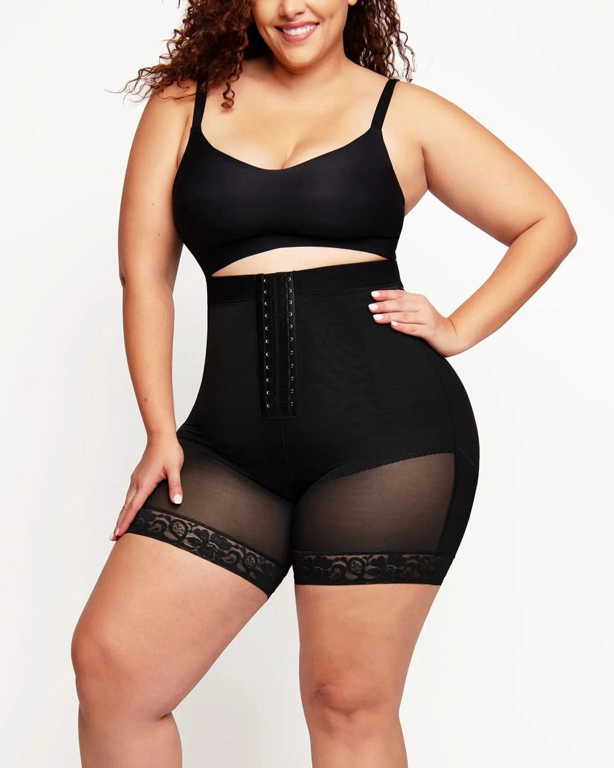 AirSlim® 2-in-1 High-Waisted Booty-Lift Shaper Shorts