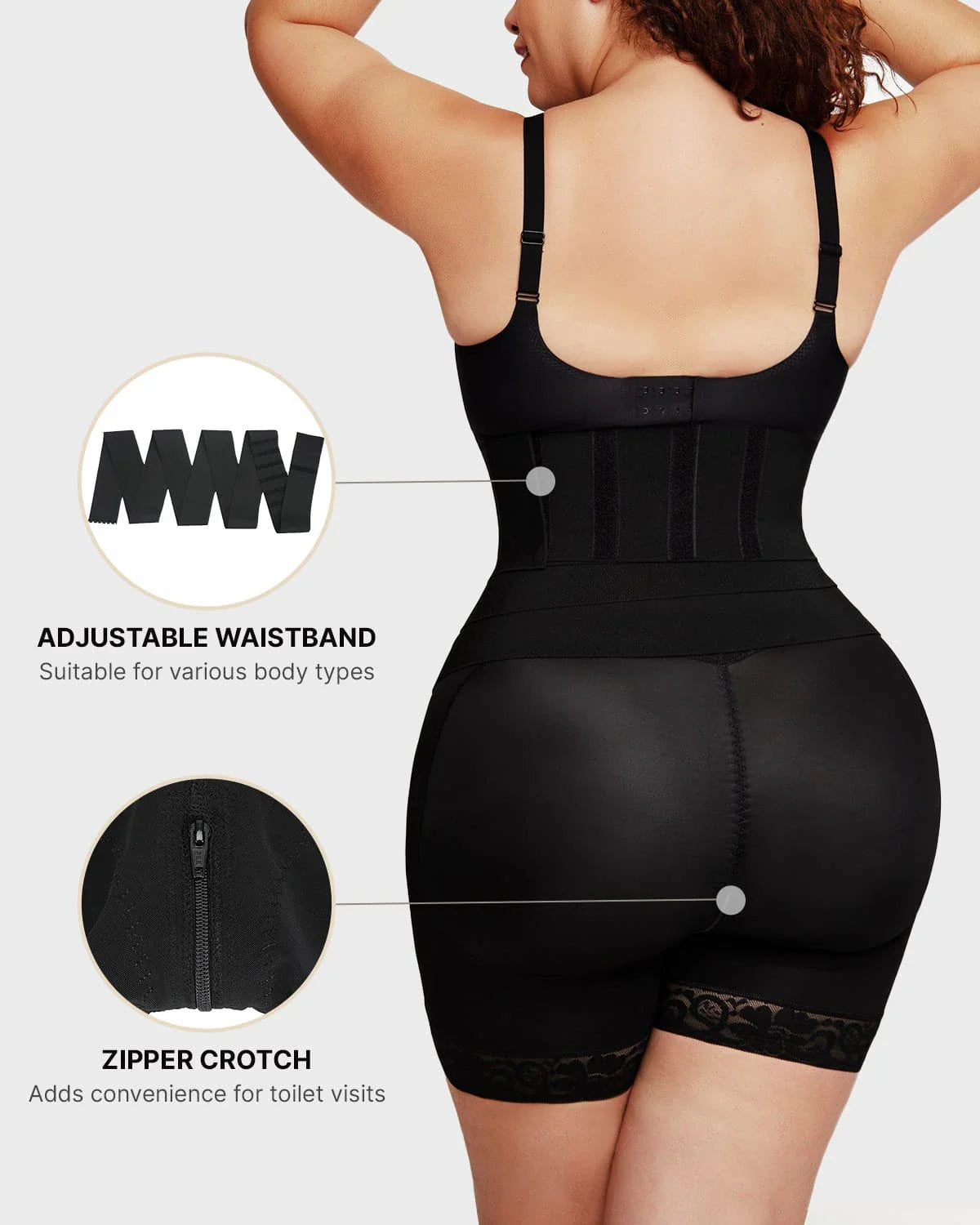 AirSlim® 2-in-1 High-Waisted Booty-Lift Shaper Shorts
