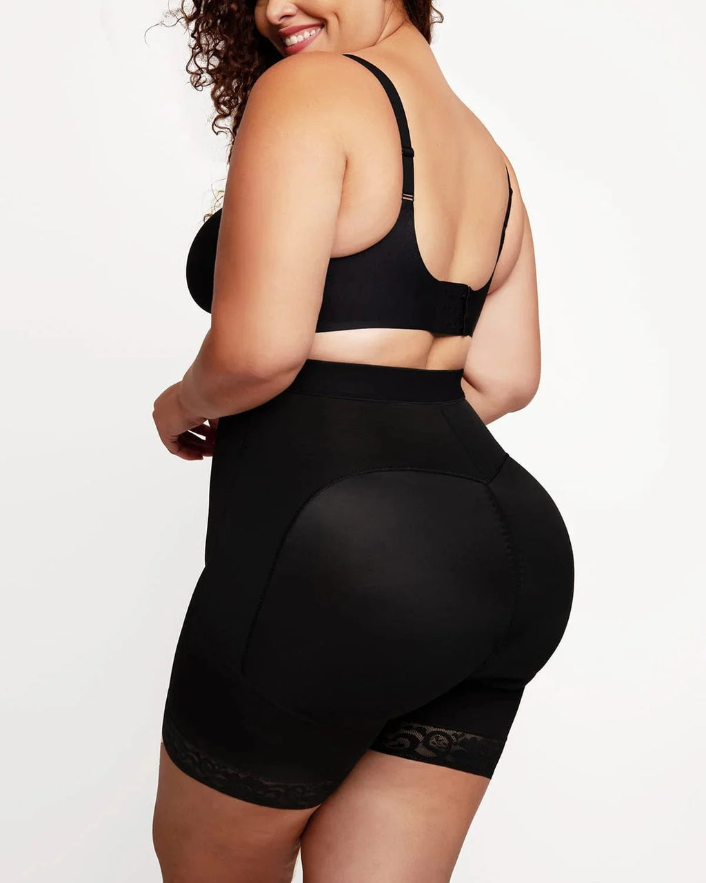 AirSlim® 2-in-1 High-Waisted Booty-Lift Shaper Shorts
