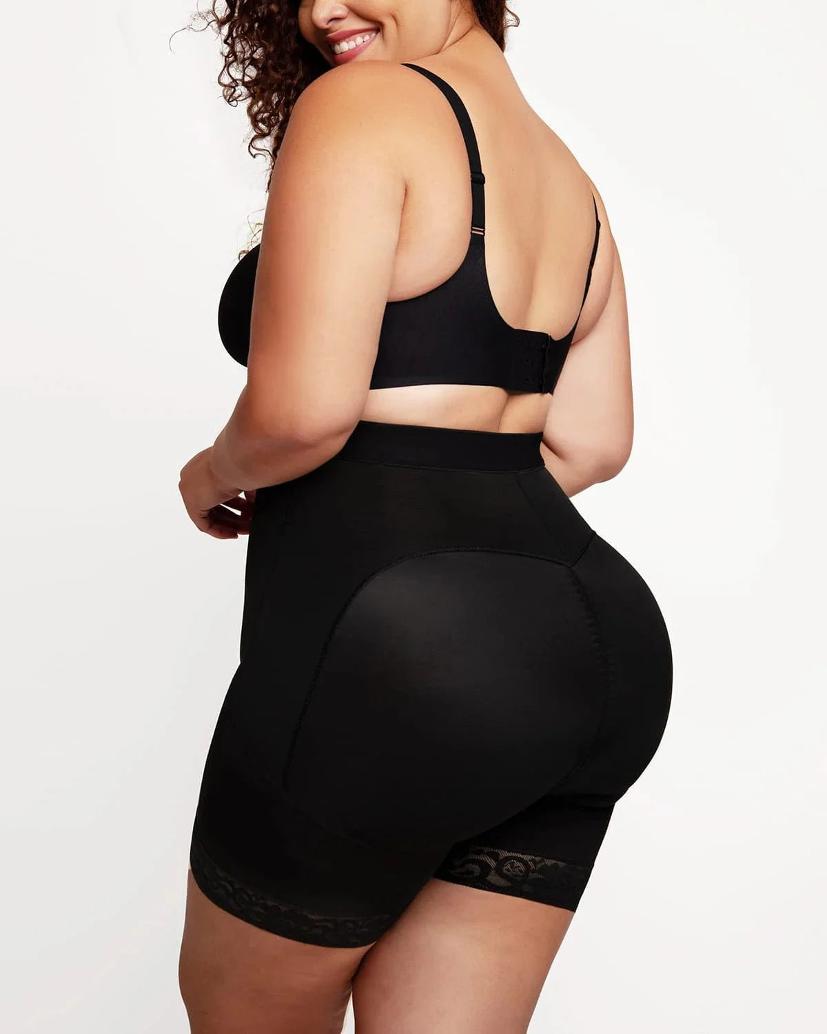 AirSlim® 2-in-1 High-Waisted Booty-Lift Shaper Shorts