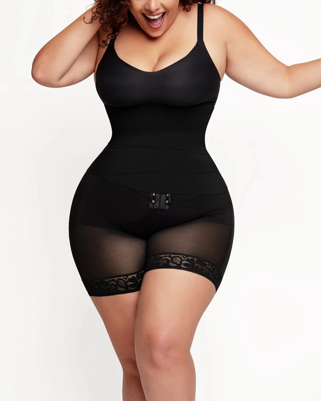 AirSlim® 2-in-1 High-Waisted Booty-Lift Shaper Shorts