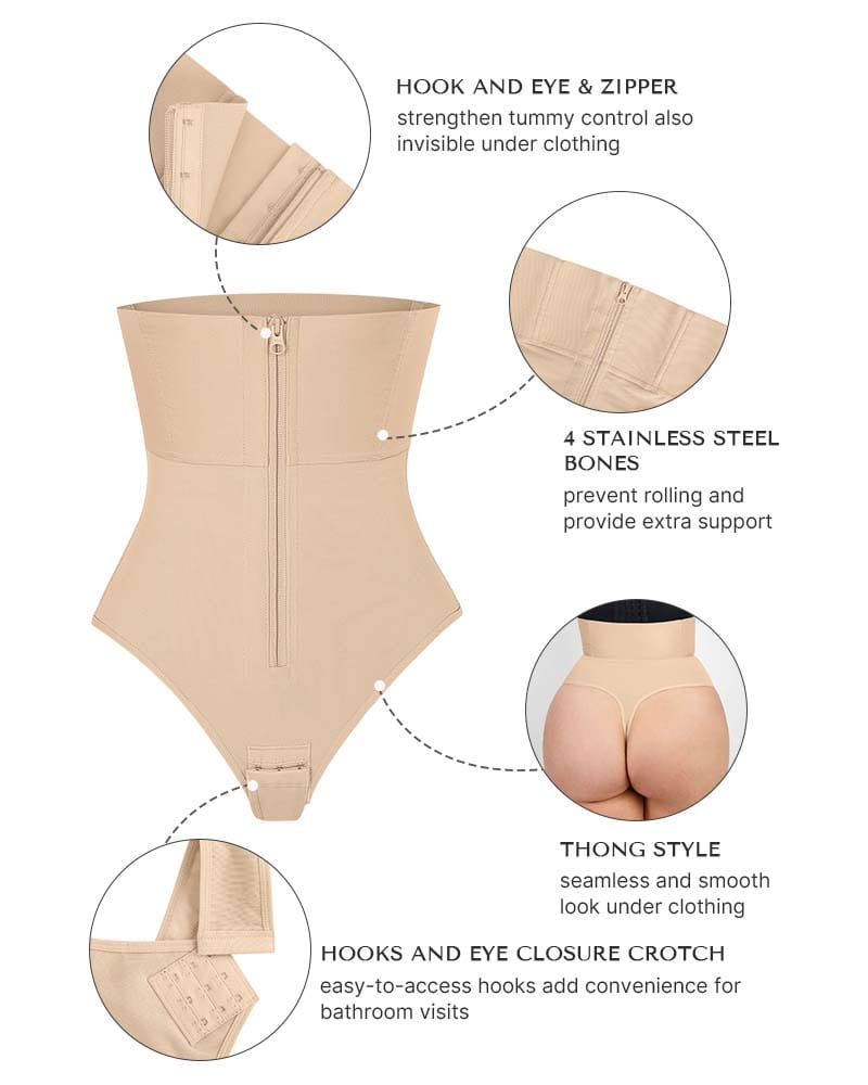 AirSlim® Boned-Sculpt High-Waisted Shorts