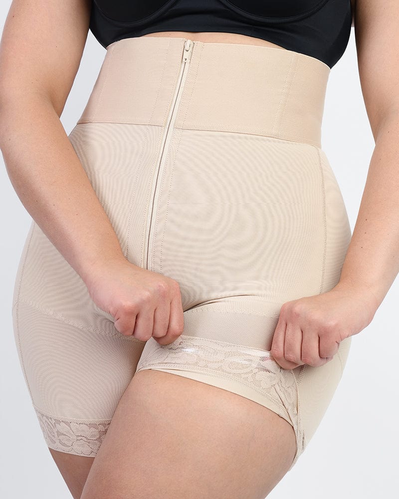 AirSlim® Boned-Sculpt High-Waisted Shorts