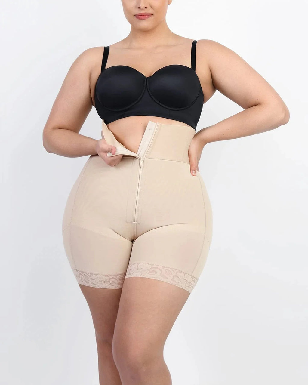 AirSlim® Boned-Sculpt High-Waisted Shorts
