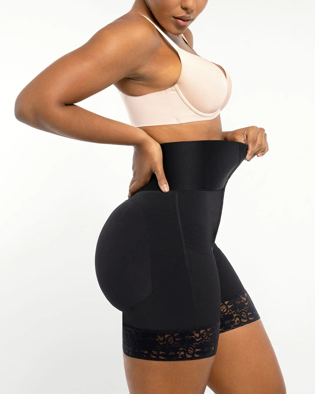 AirSlim® Boned-Sculpt High-Waisted Shorts