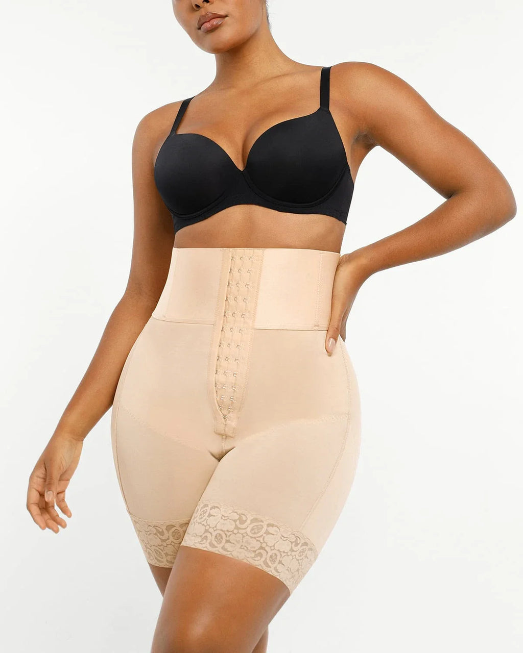 AirSlim® Boned-Sculpt High-Waisted Shorts