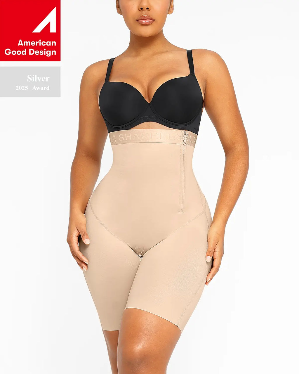 SilkSculpt™ High-Waisted Shorts