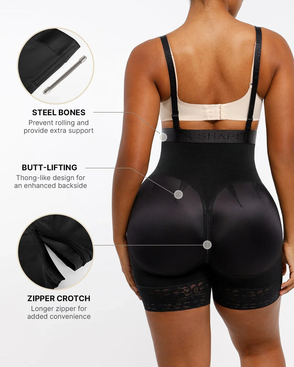 AirSlim® Firm-Tummy Compression Shaping Shorts