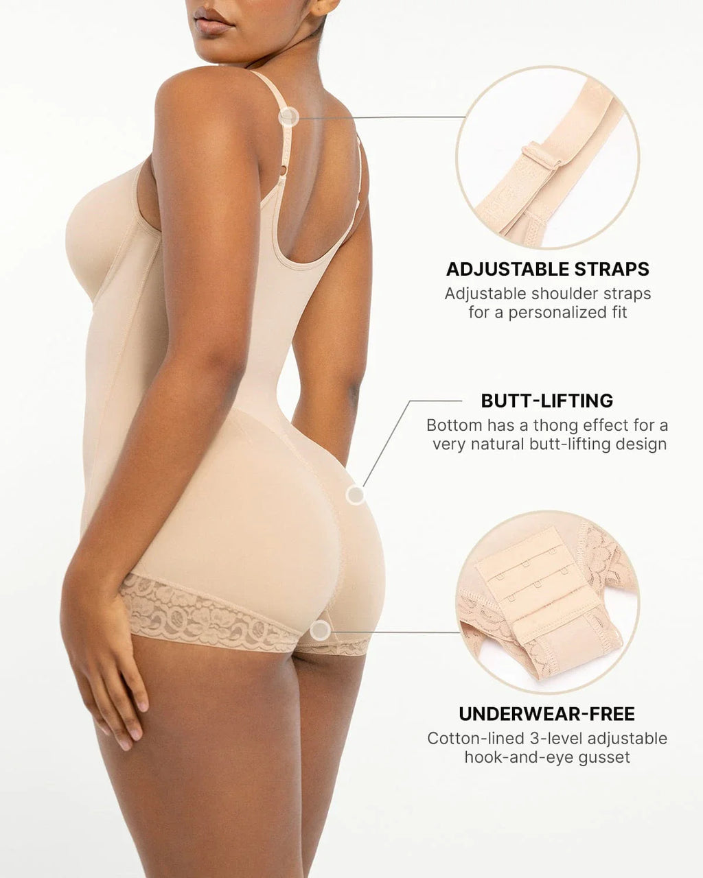 AirSlim® Hourglass Full-Body Brief Bodysuit