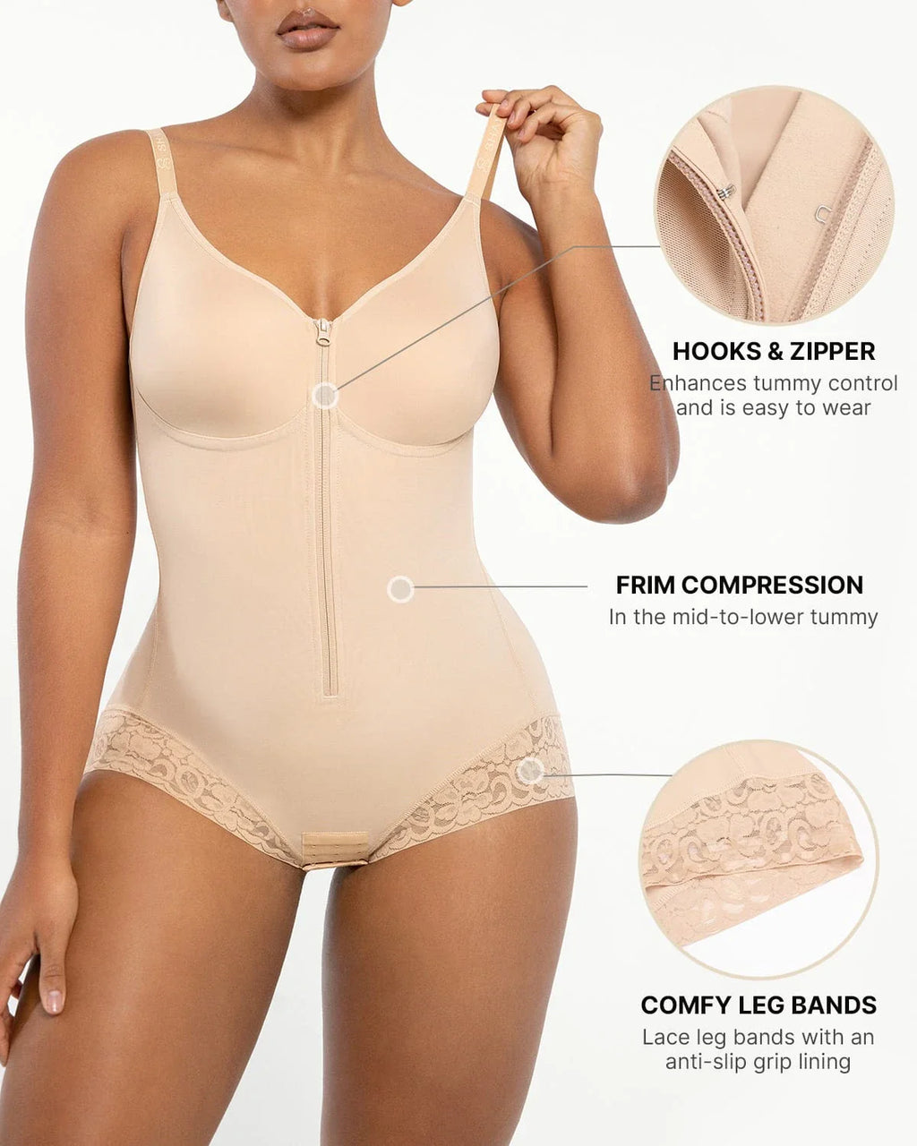 AirSlim® Hourglass Full-Body Brief Bodysuit