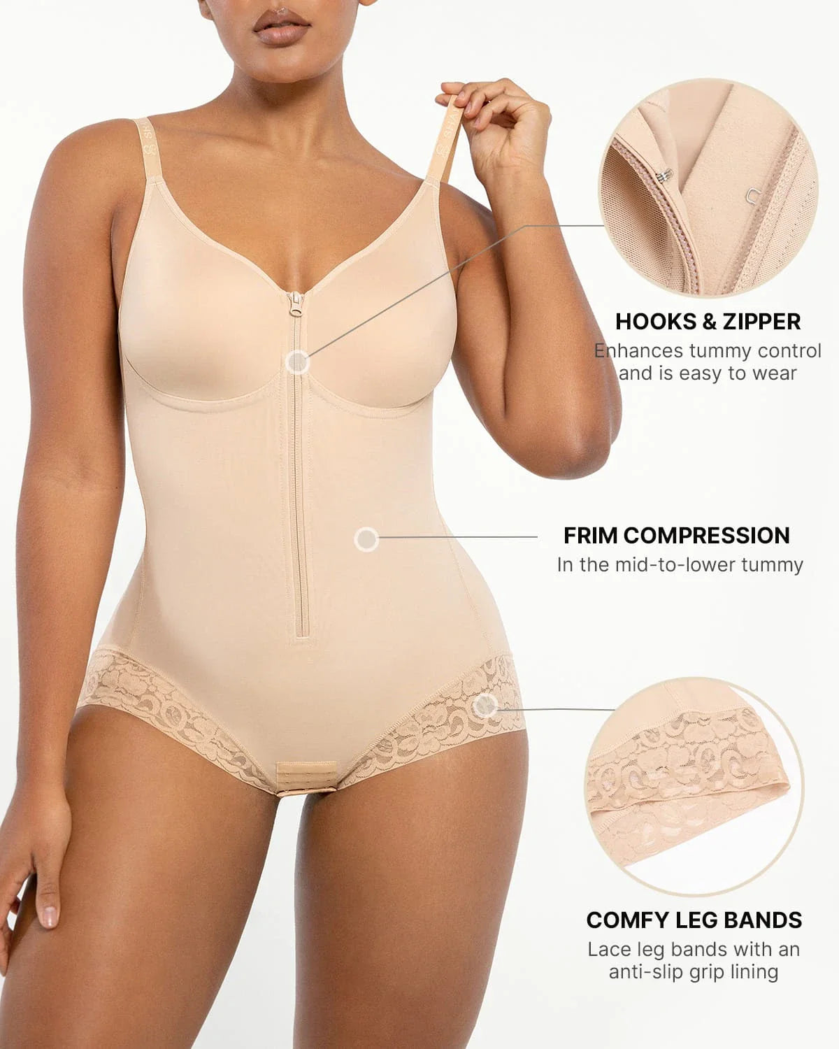 AirSlim® Hourglass Full-Body Brief Bodysuit