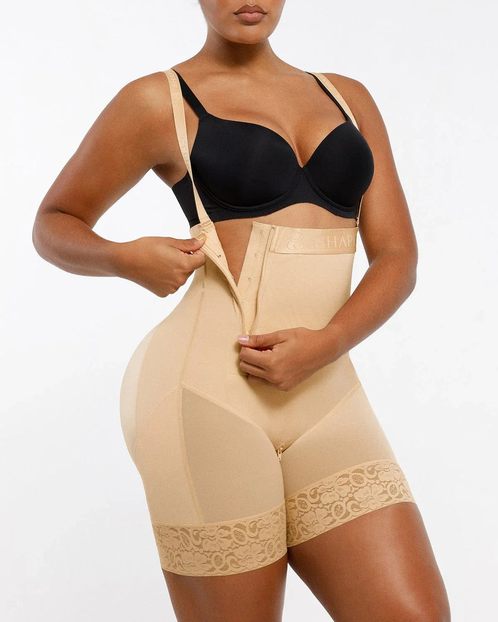 AirSlim® Postpartum Side-Zipper Support Shorts