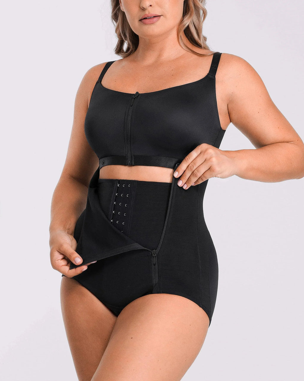 AirSlim® Built-In Tummy-Control Cincher Brief Bodysuit