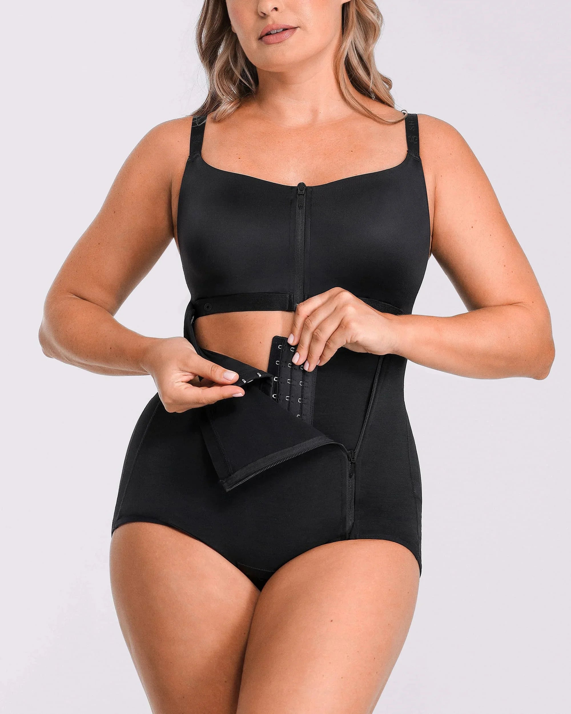 AirSlim® Built-In Tummy-Control Cincher Brief Bodysuit