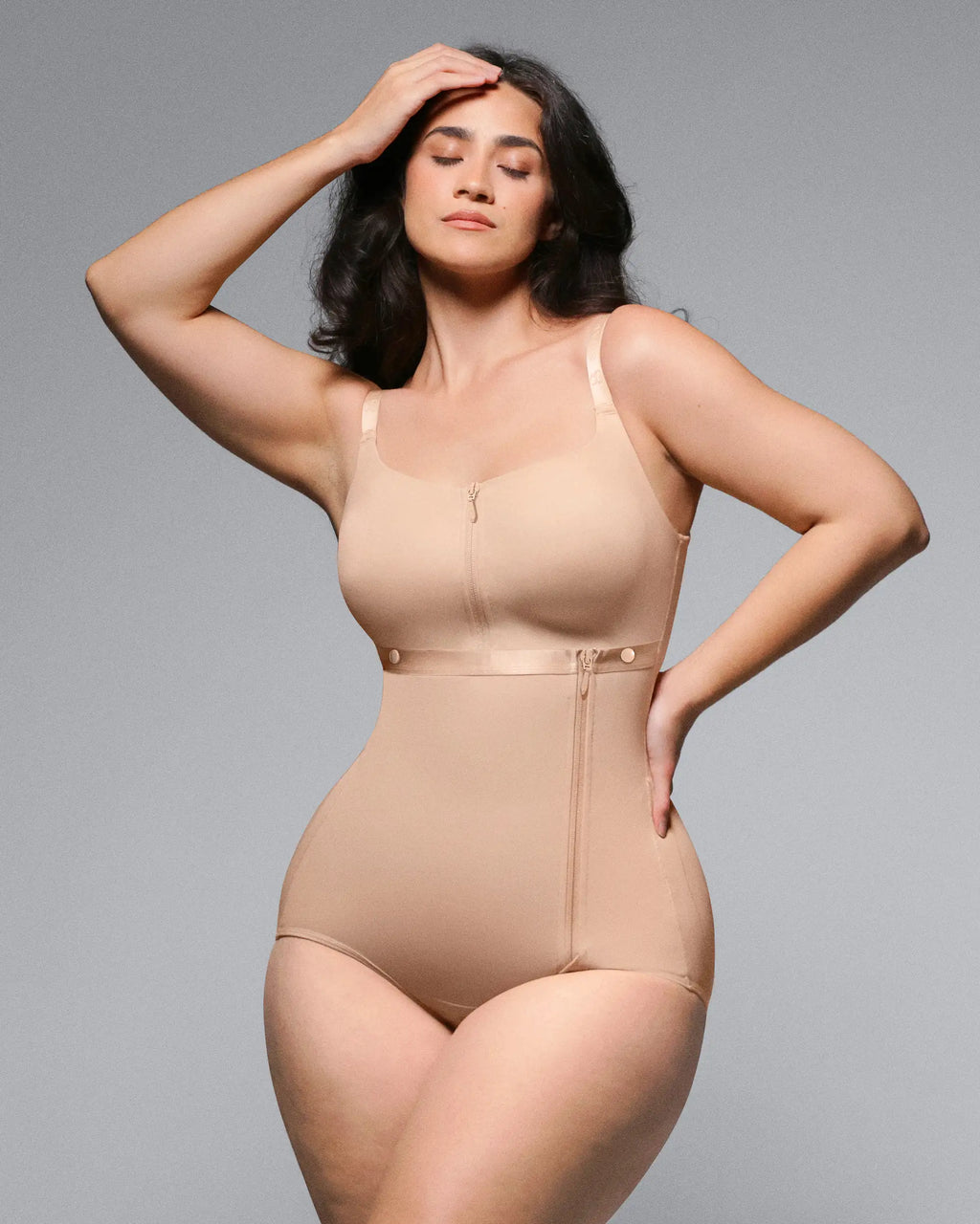 AirSlim® Built-In Tummy-Control Cincher Brief Bodysuit