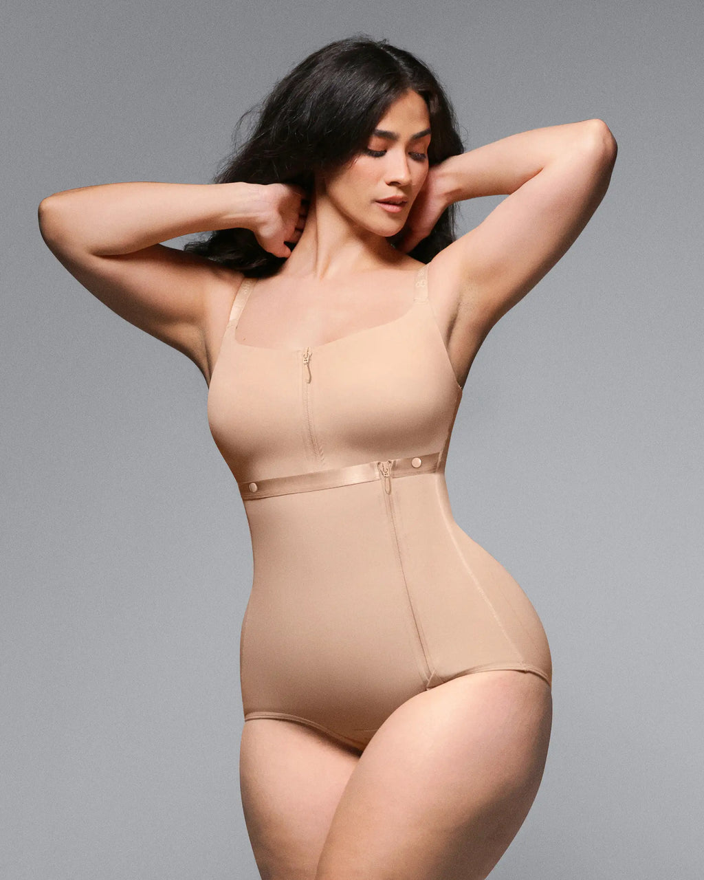 AirSlim® Built-In Tummy-Control Cincher Brief Bodysuit