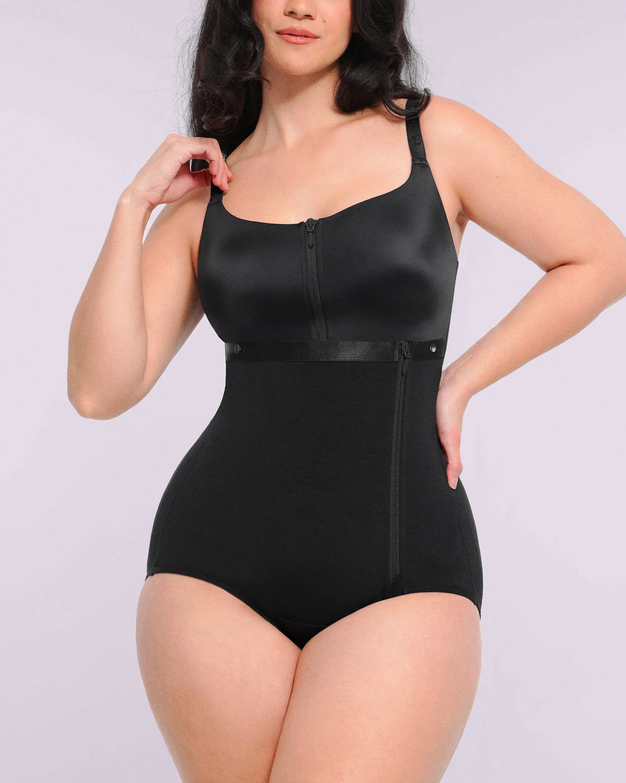 AirSlim® Built-In Tummy-Control Cincher Brief Bodysuit