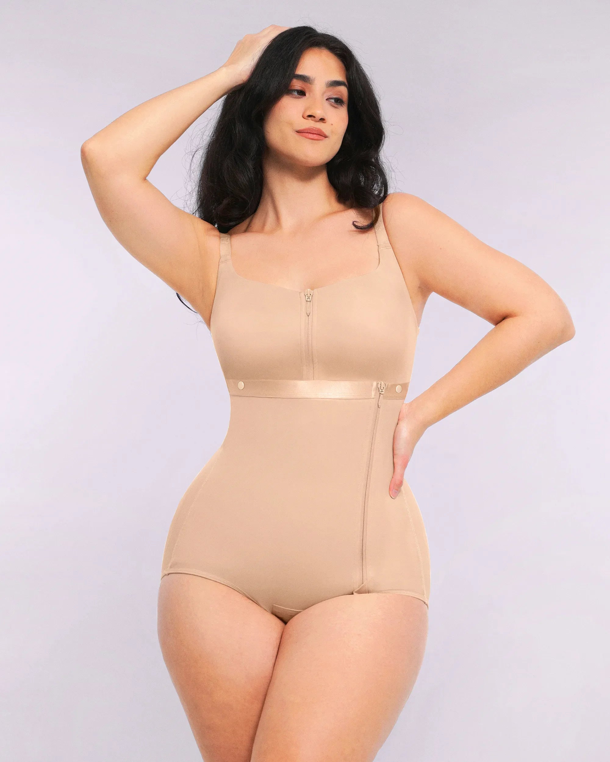 AirSlim® Built-In Tummy-Control Cincher Brief Bodysuit
