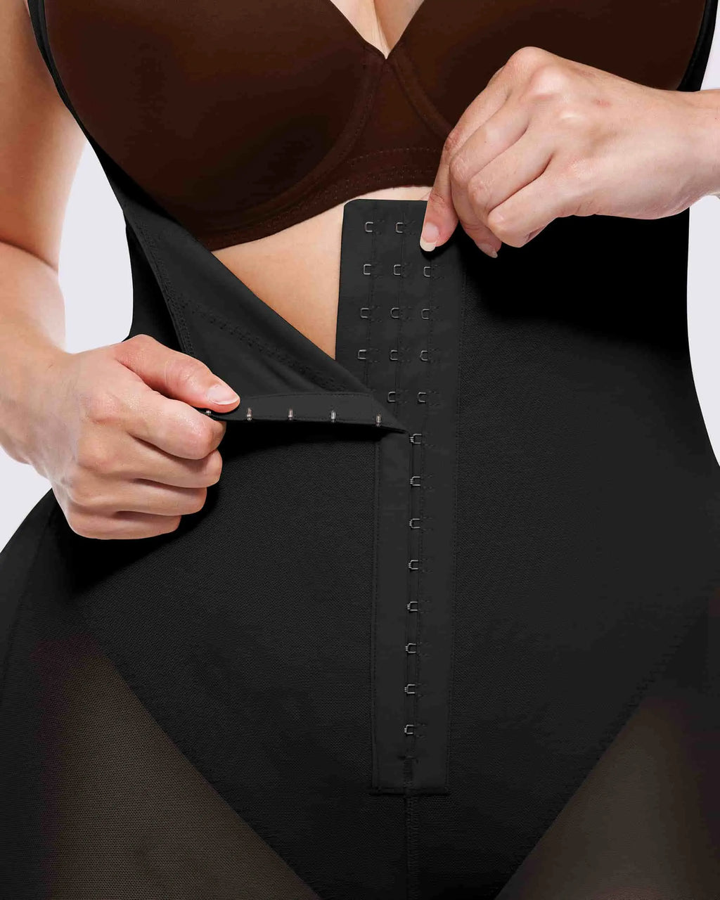 AirSlim® Extreme-Compression Open-Bust Bodysuit