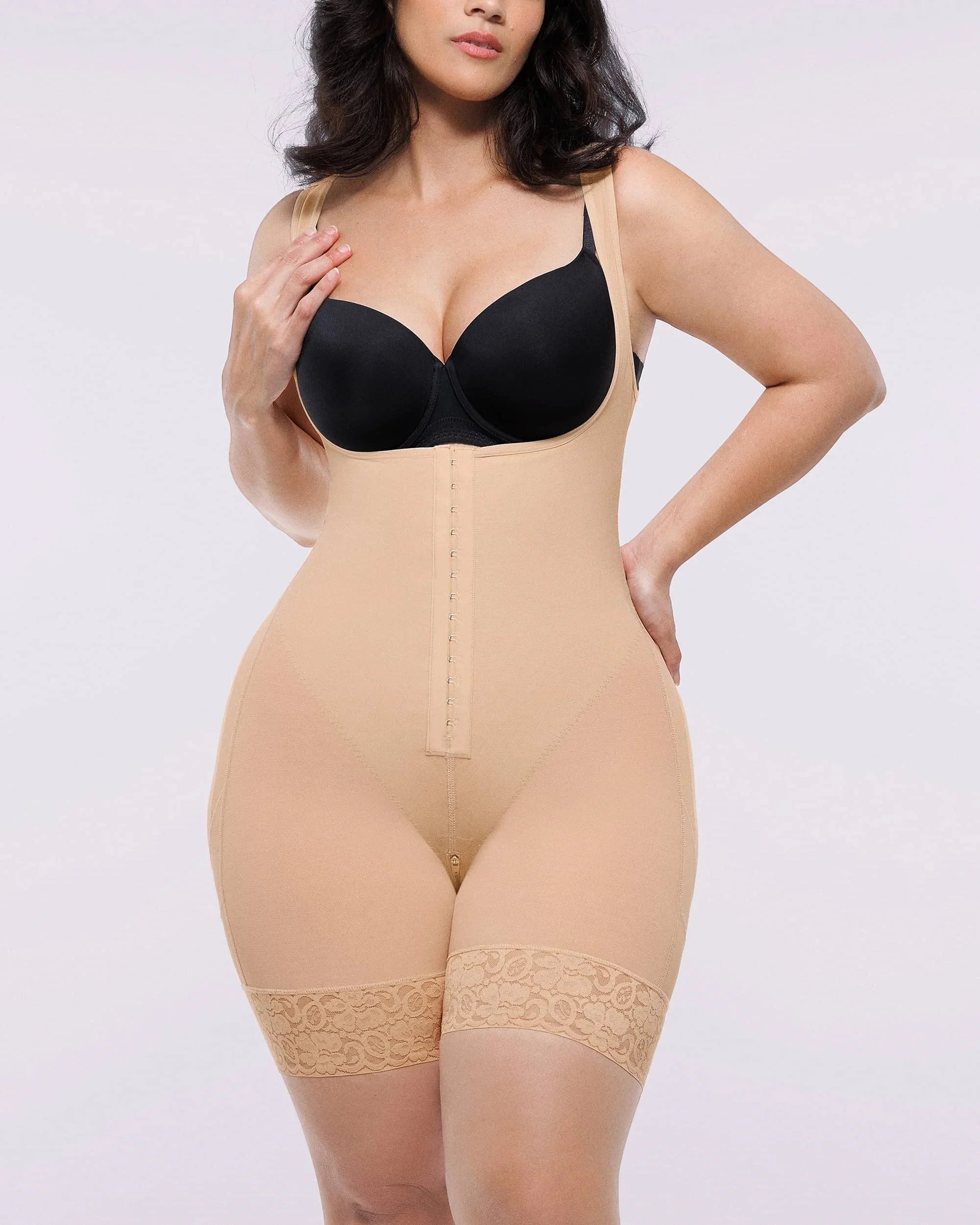 AirSlim® Extreme-Compression Open-Bust Bodysuit