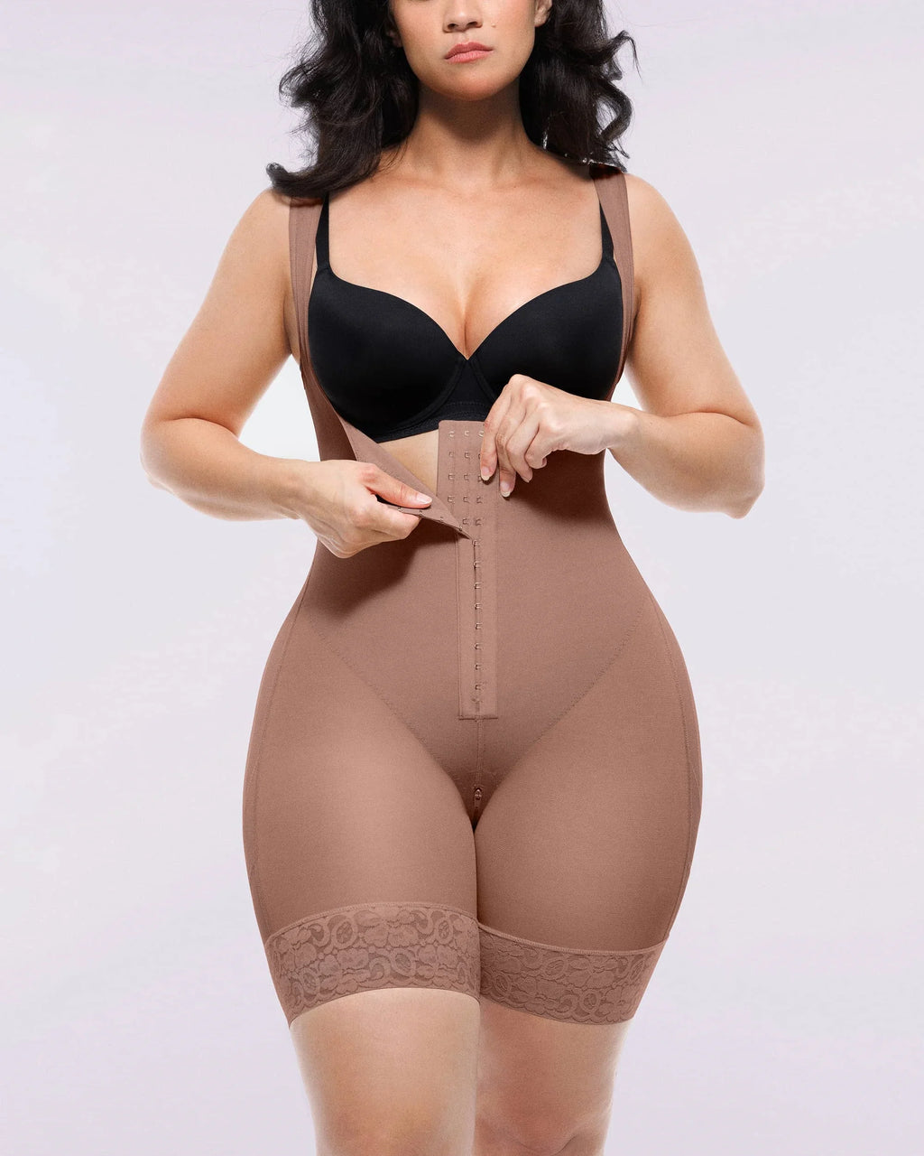 AirSlim® Extreme-Compression Open-Bust Bodysuit