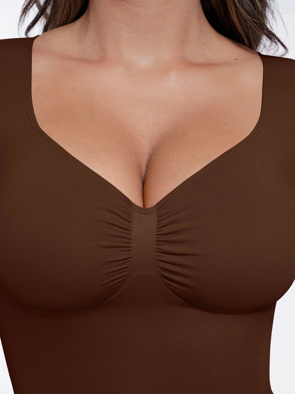 Women's Shaper Top – Seamless Long-Sleeve Everyday Shapewear