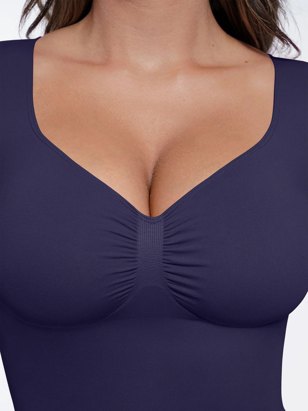 Women's Shaper Top – Seamless Long-Sleeve Everyday Shapewear