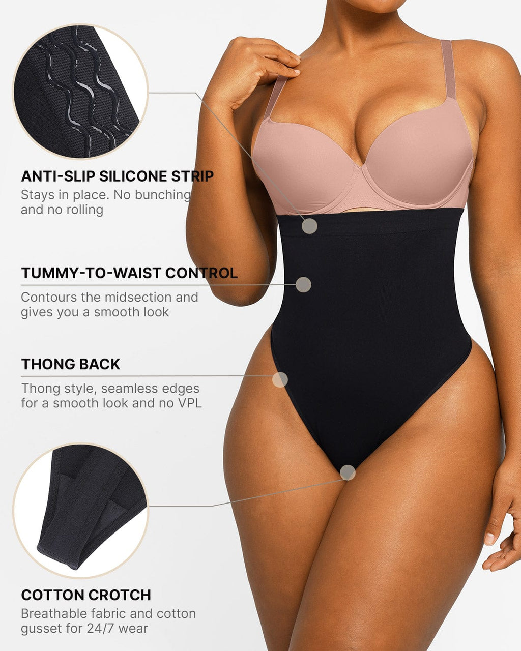 Skin Flow™ Eco Contour Seamless Thong