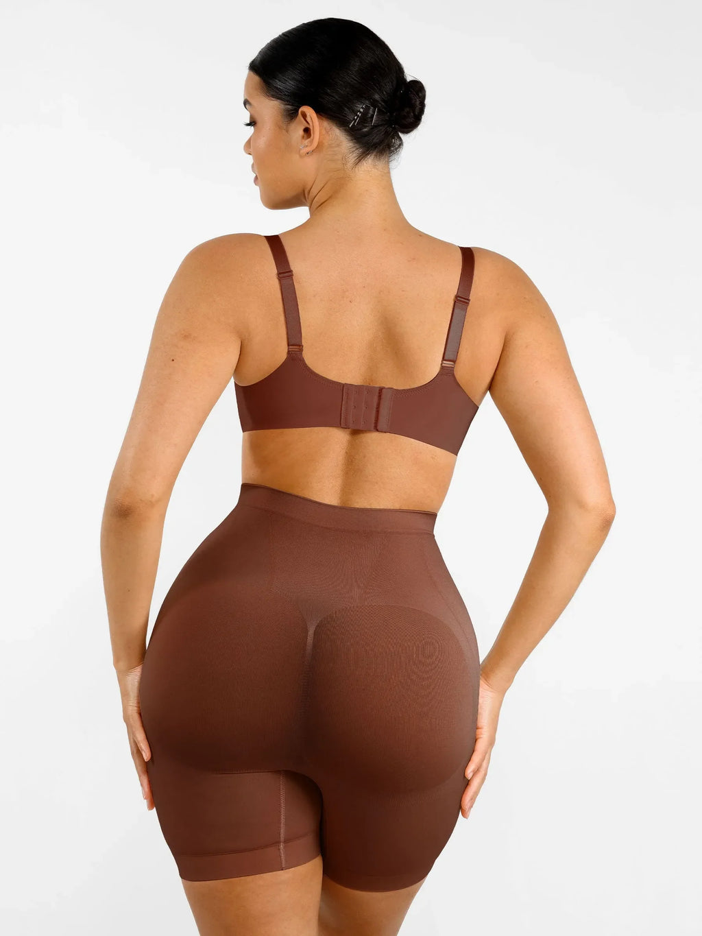 Women's Shaping Shorts – Seamless Mid-Waist Tummy Control Panties