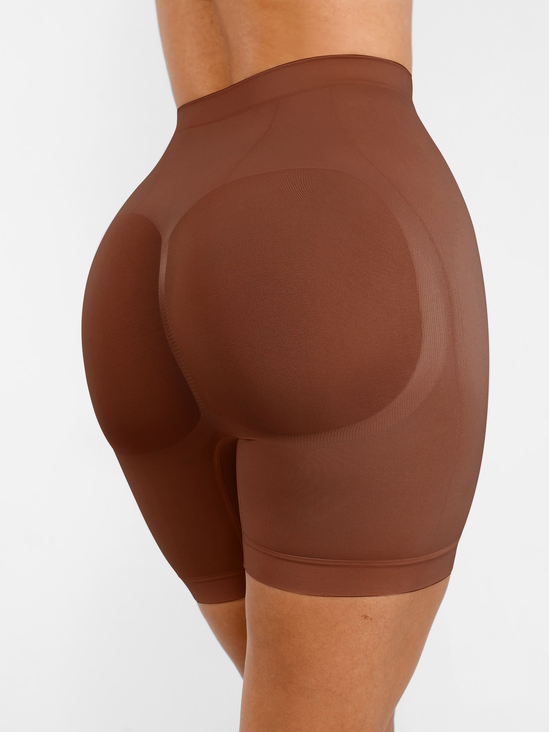 Women's Shaping Shorts – Seamless Mid-Waist Tummy Control Panties