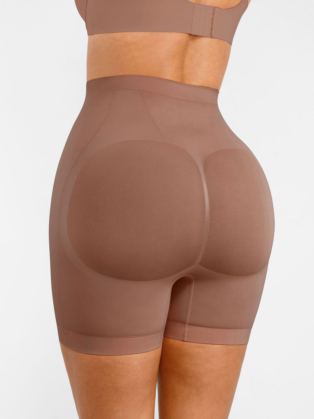 Women's Shaping Shorts – Seamless Mid-Waist Tummy Control Panties