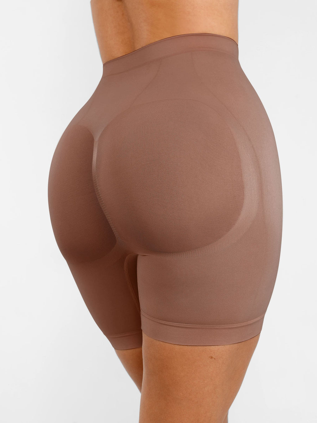 Women's Shaping Shorts – Seamless Mid-Waist Tummy Control Panties