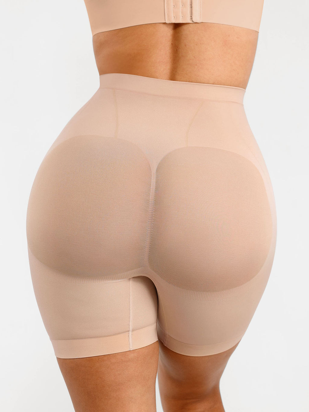 Women's Shaping Shorts – Seamless Mid-Waist Tummy Control Panties
