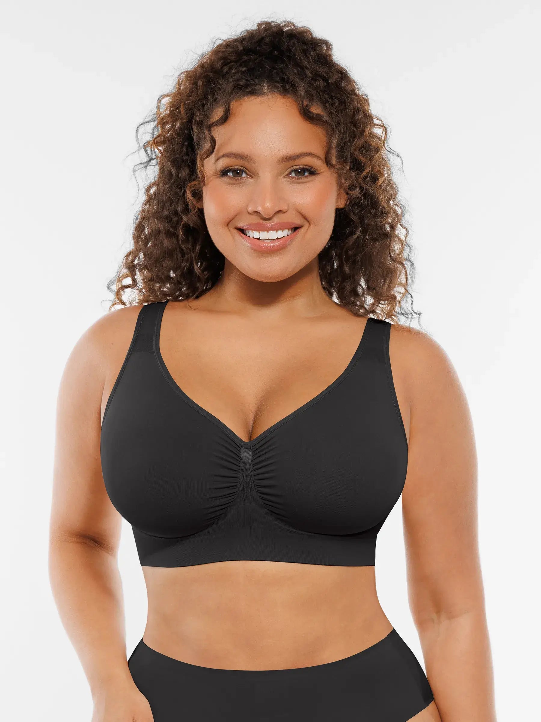 Women's Everyday Bra – No Underwire Wide-Strap Shapewear