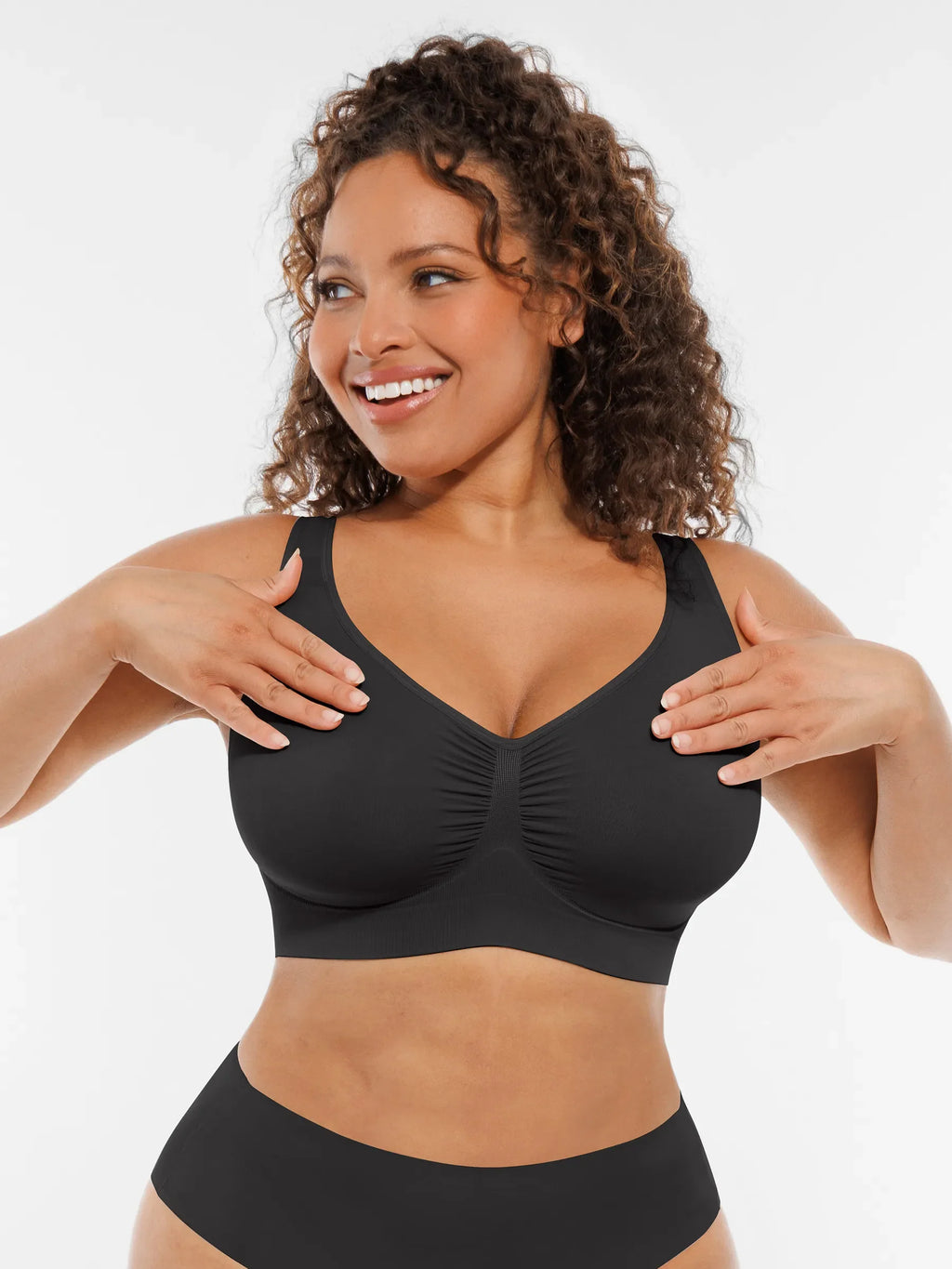 Women's Everyday Bra – No Underwire Wide-Strap Shapewear