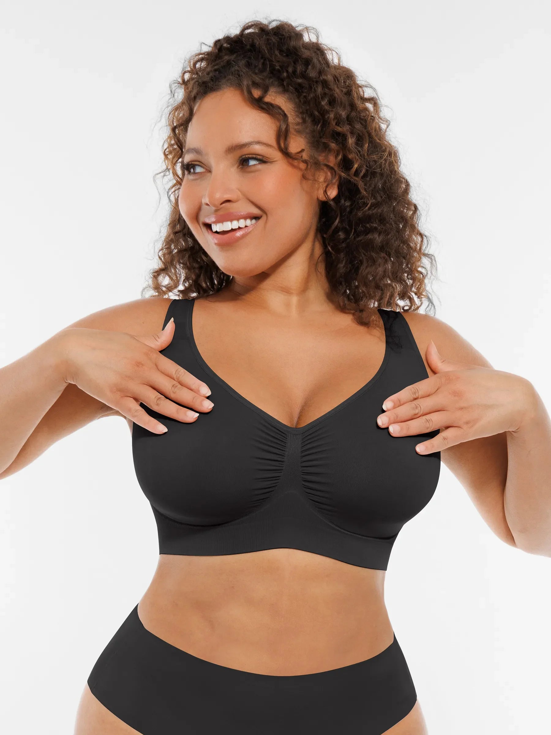 Women's Everyday Bra – No Underwire Wide-Strap Shapewear