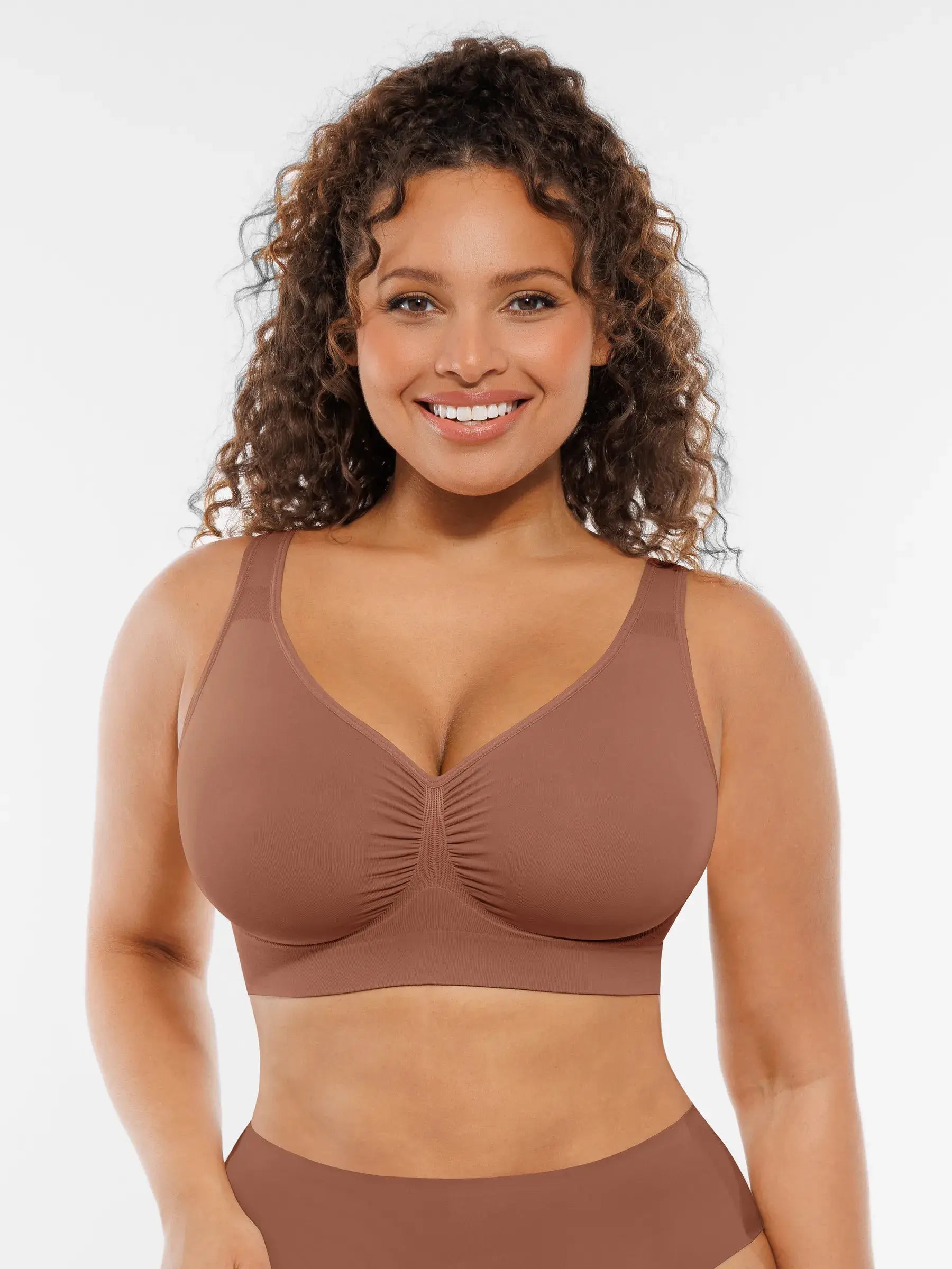 Women's Everyday Bra – No Underwire Wide-Strap Shapewear