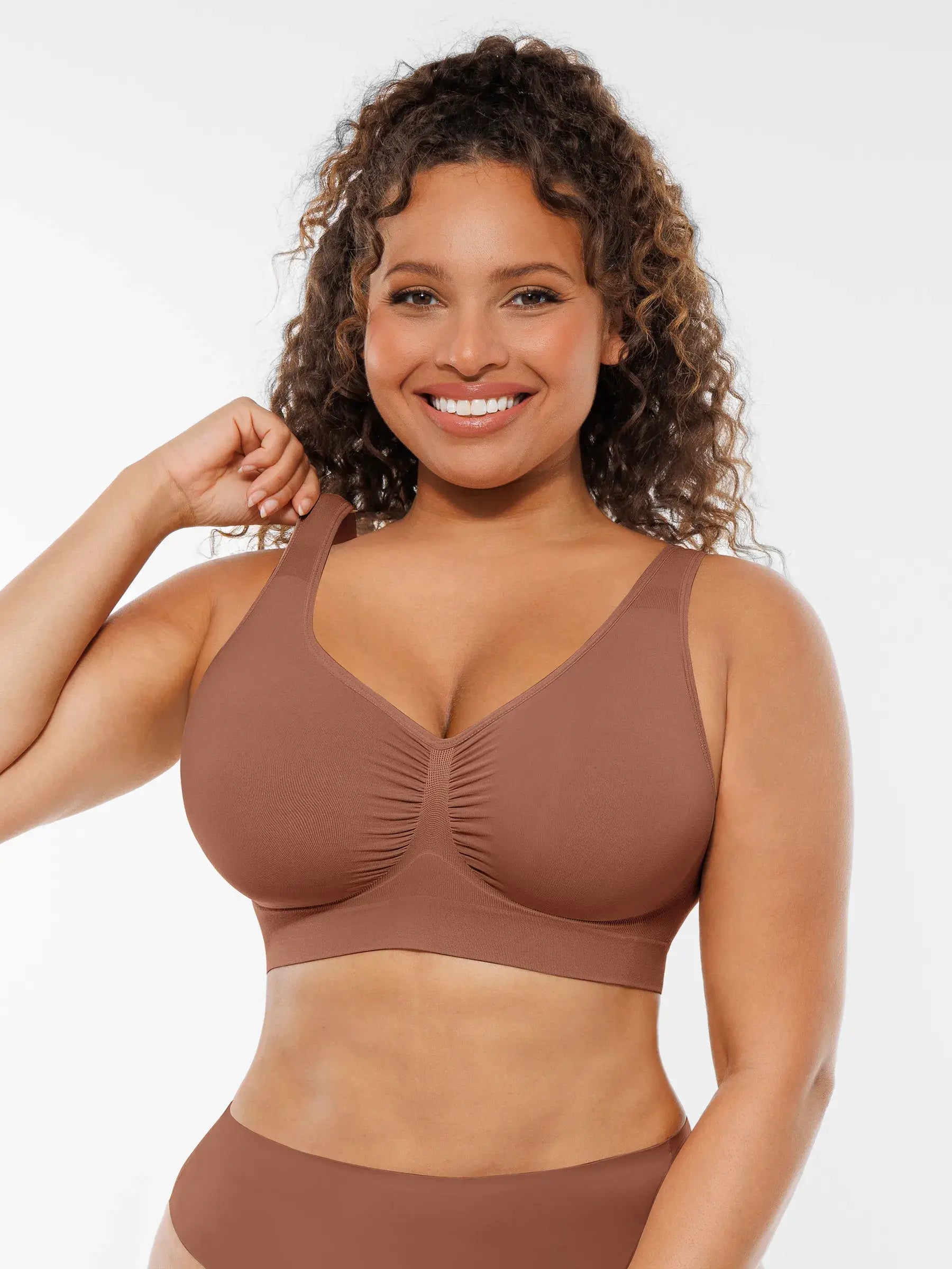 Women's Everyday Bra – No Underwire Wide-Strap Shapewear
